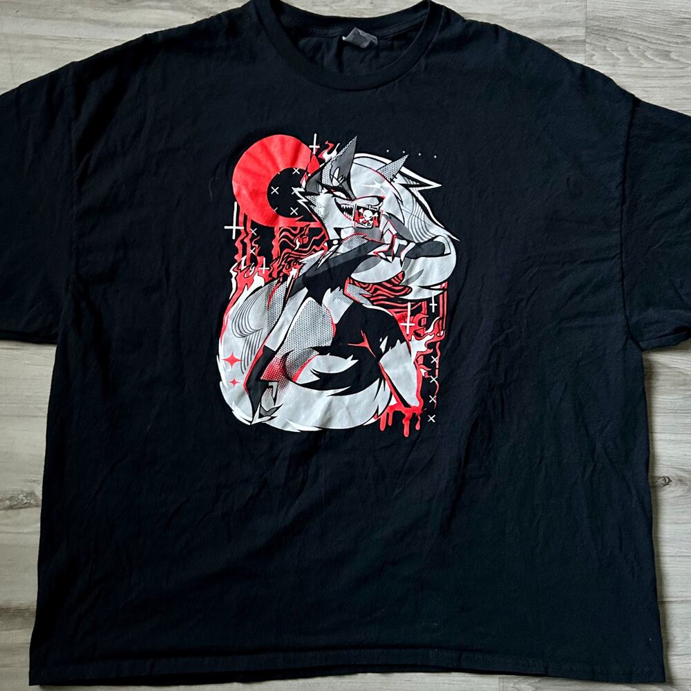 Helluva Boss Loona Halloween Streetwear by GasuGuma Limited Print Shirt Sz 4XL